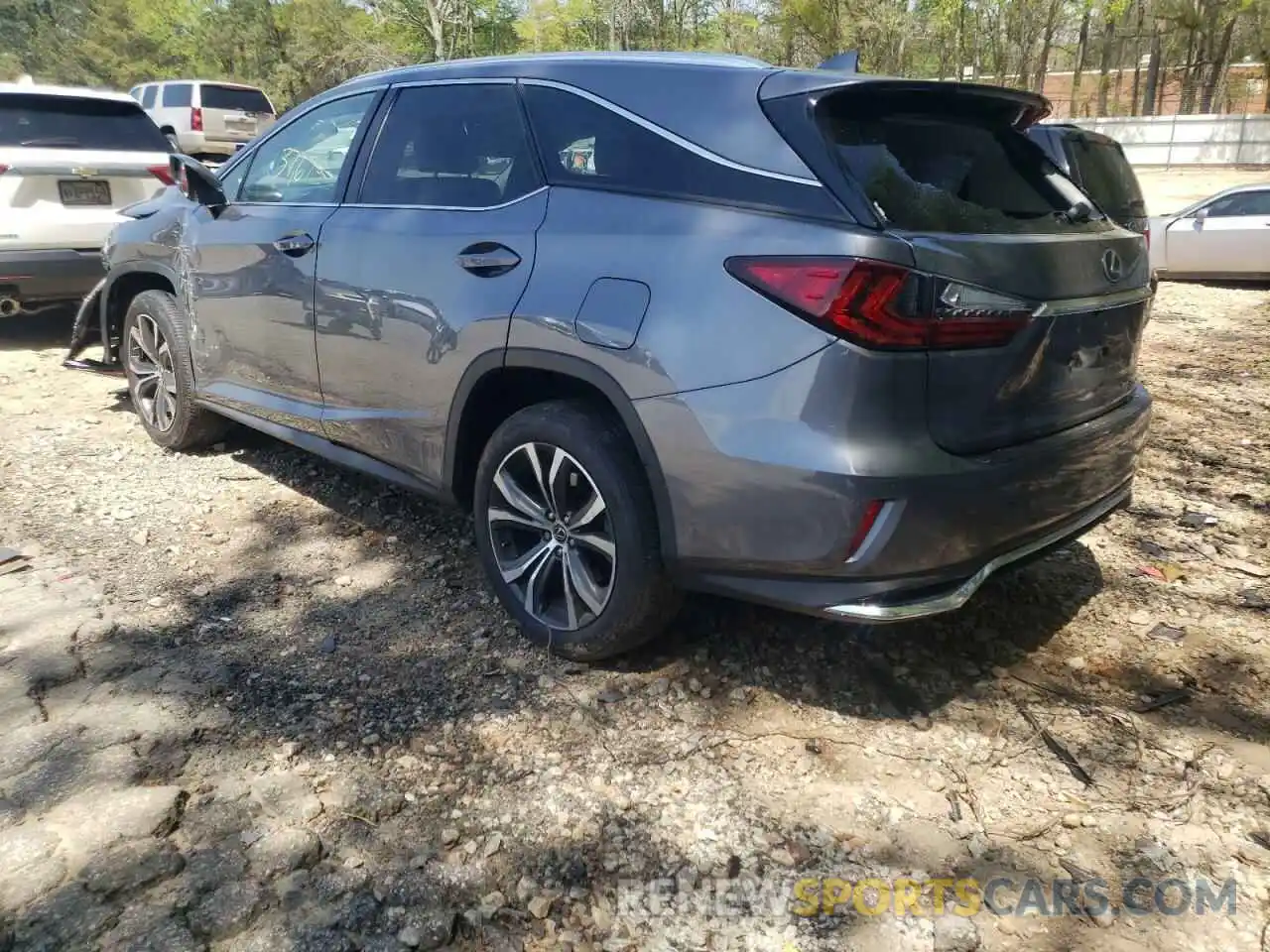 3 Фотография поврежденного автомобиля JTJHZKEA2M2019064 LEXUS RX350 2021