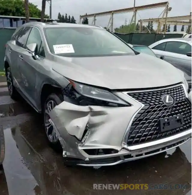 2 Фотография поврежденного автомобиля JTJHZKEA2M2021851 LEXUS RX350 2021