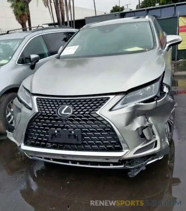 3 Фотография поврежденного автомобиля JTJHZKEA2M2021851 LEXUS RX350 2021