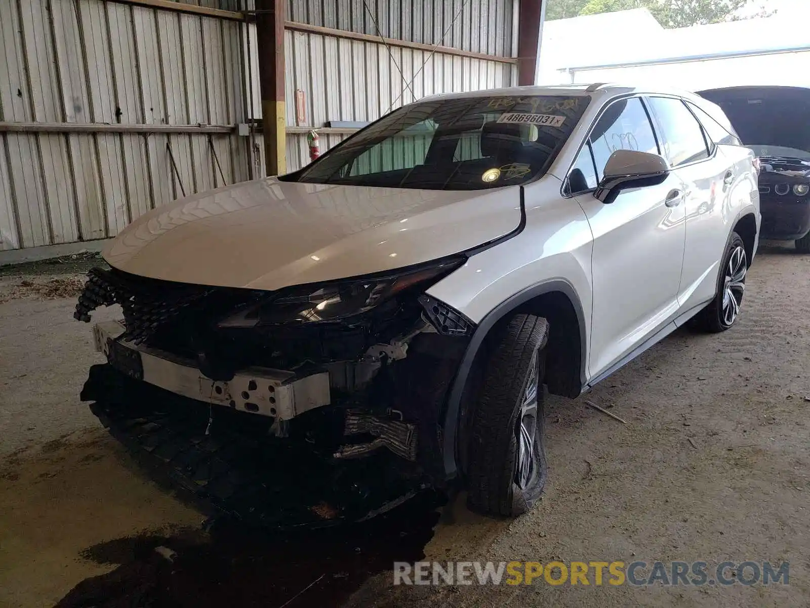 2 Photograph of a damaged car JTJHZKEA3M2019087 LEXUS RX350 2021