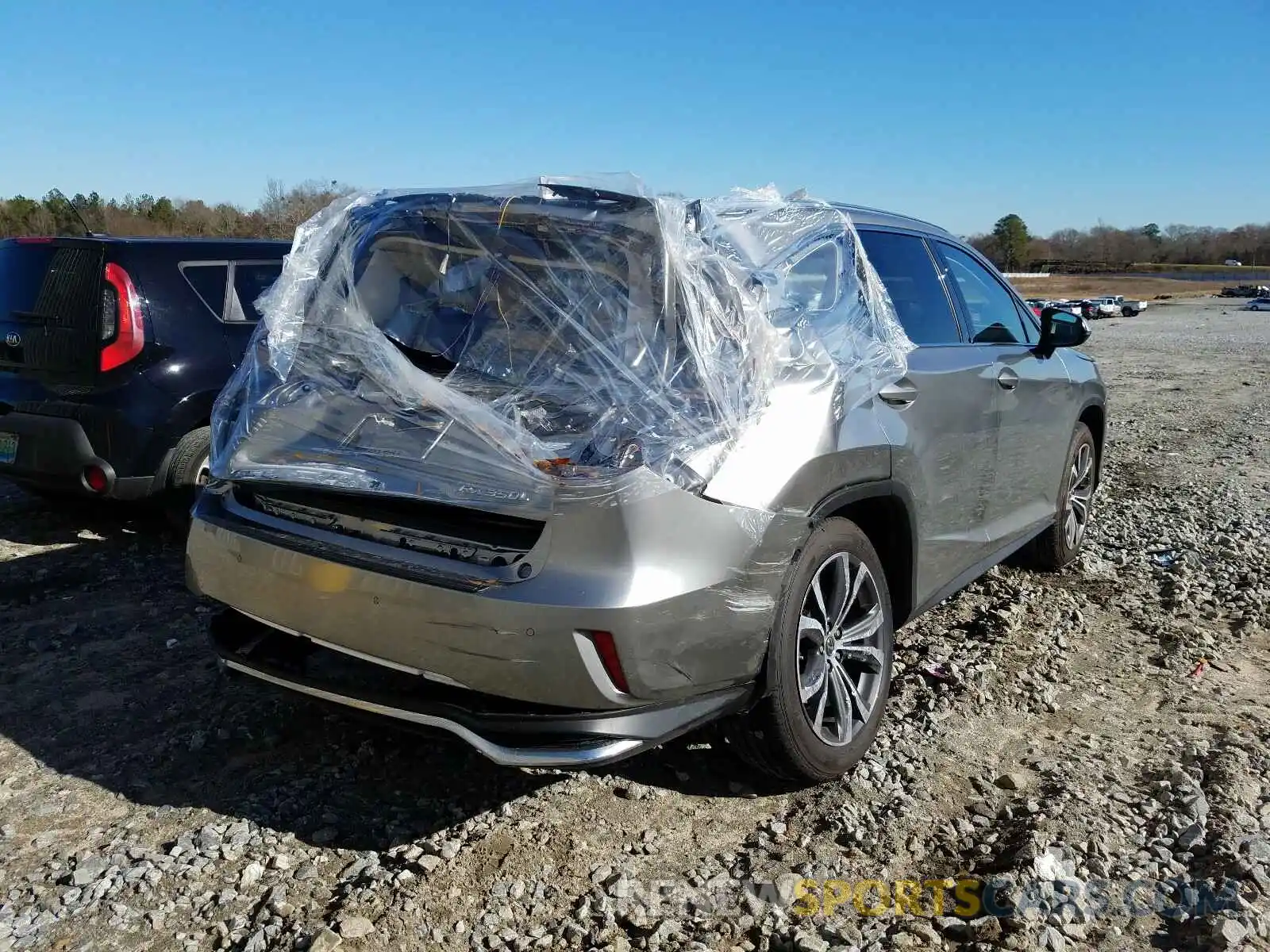 4 Фотография поврежденного автомобиля JTJHZKEA6M2018998 LEXUS RX350 2021