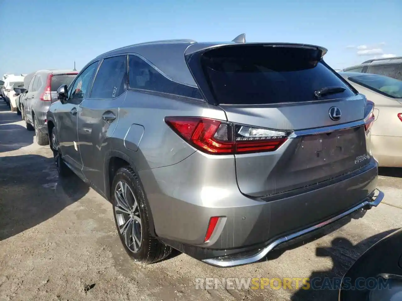 3 Фотография поврежденного автомобиля JTJHZKEA7M2019383 LEXUS RX350 2021