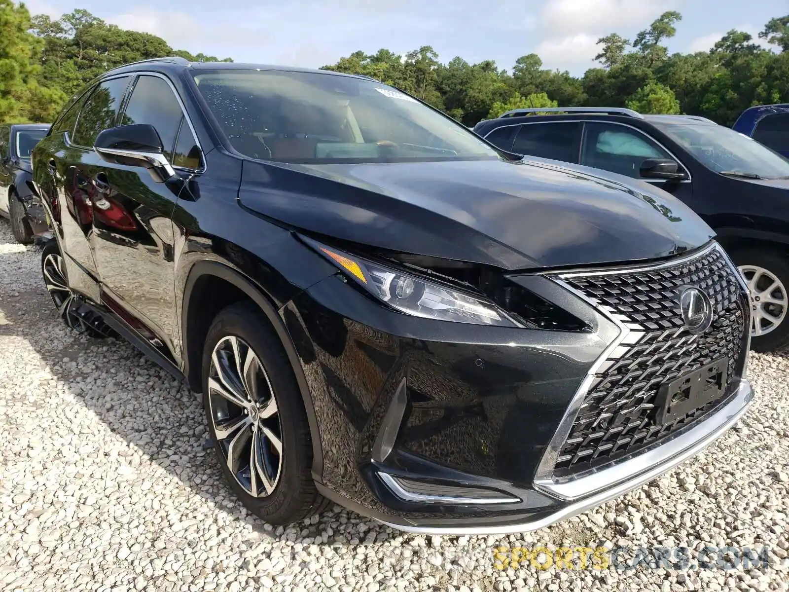 1 Photograph of a damaged car JTJHZKEA9M2019305 LEXUS RX350 2021