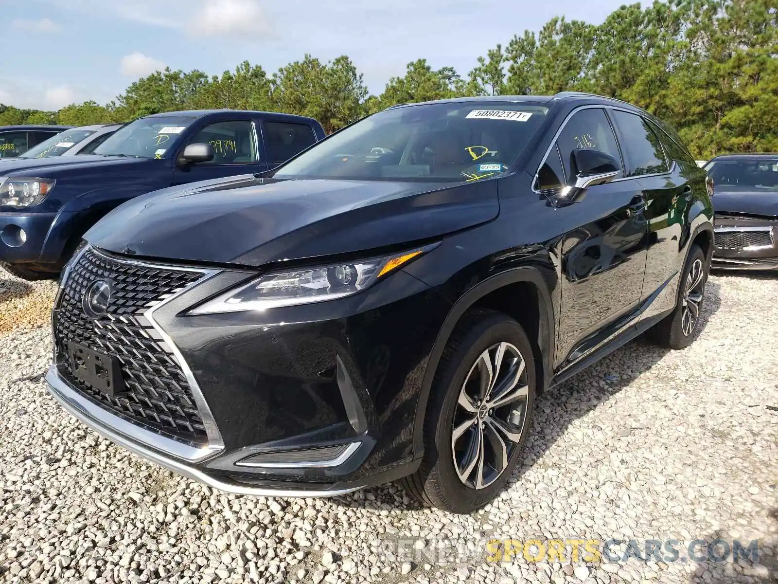 2 Photograph of a damaged car JTJHZKEA9M2019305 LEXUS RX350 2021