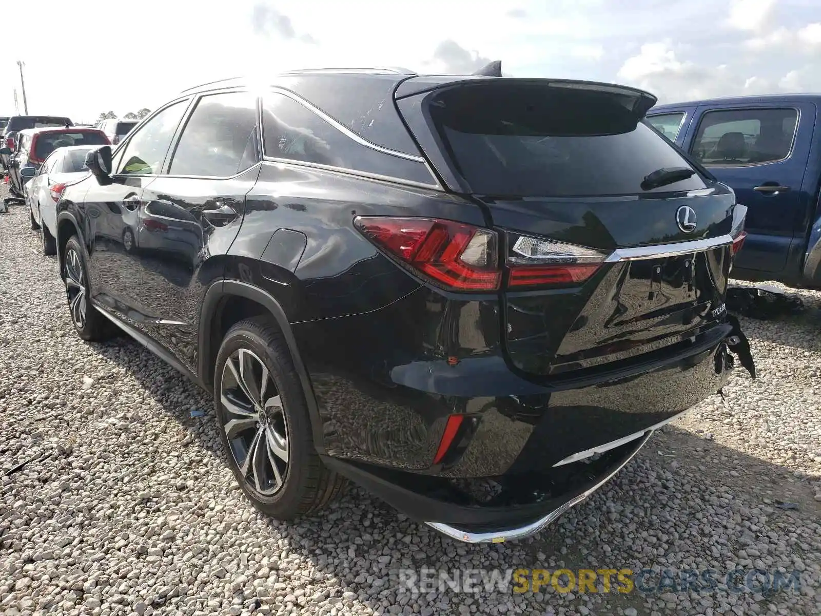 3 Фотография поврежденного автомобиля JTJHZKEA9M2019305 LEXUS RX350 2021