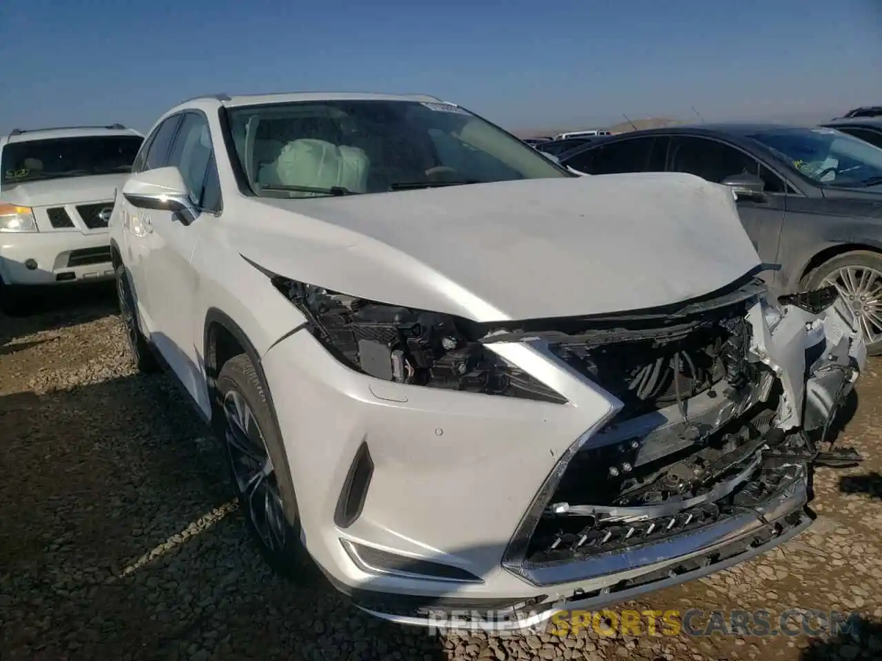 1 Фотография поврежденного автомобиля JTJHZKFA1M2031091 LEXUS RX350 2021