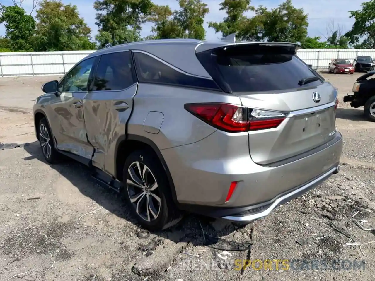 3 Фотография поврежденного автомобиля JTJHZKFA2M2029575 LEXUS RX350 2021