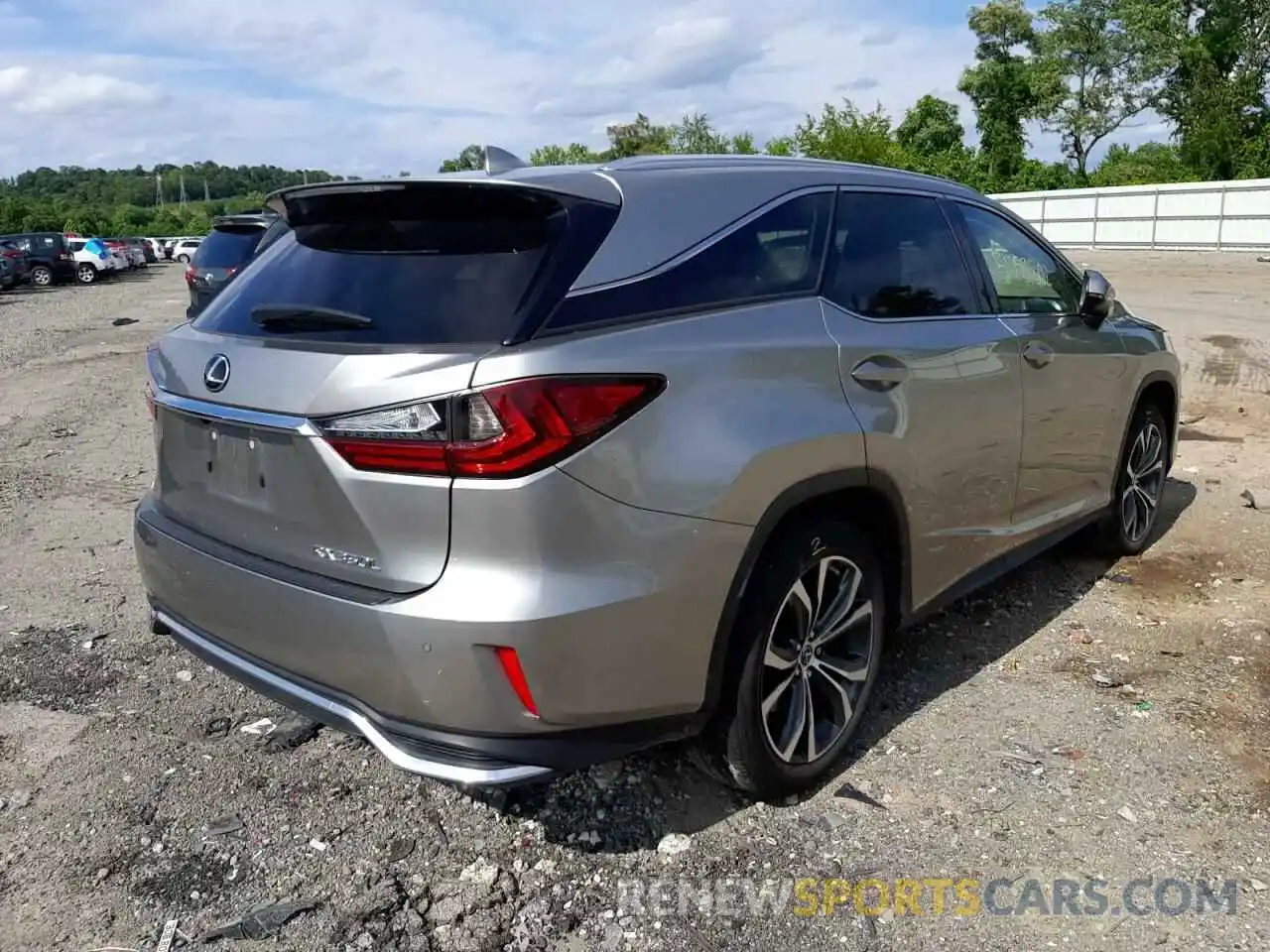 4 Фотография поврежденного автомобиля JTJHZKFA2M2029575 LEXUS RX350 2021