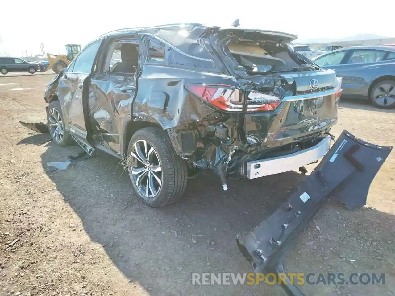 3 Photograph of a damaged car JTJHZKFA3M2030203 LEXUS RX350 2021