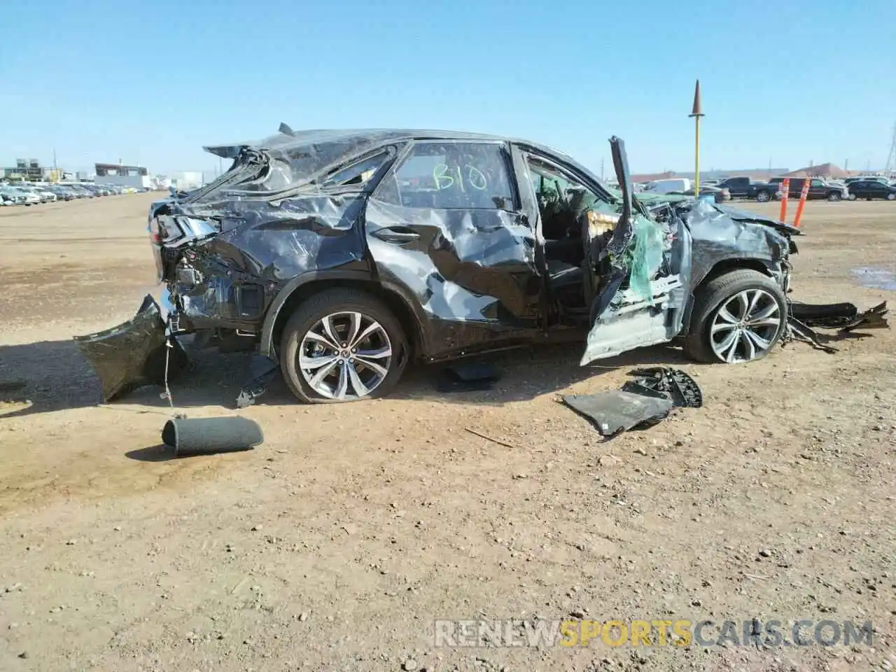 9 Photograph of a damaged car JTJHZKFA3M2030203 LEXUS RX350 2021