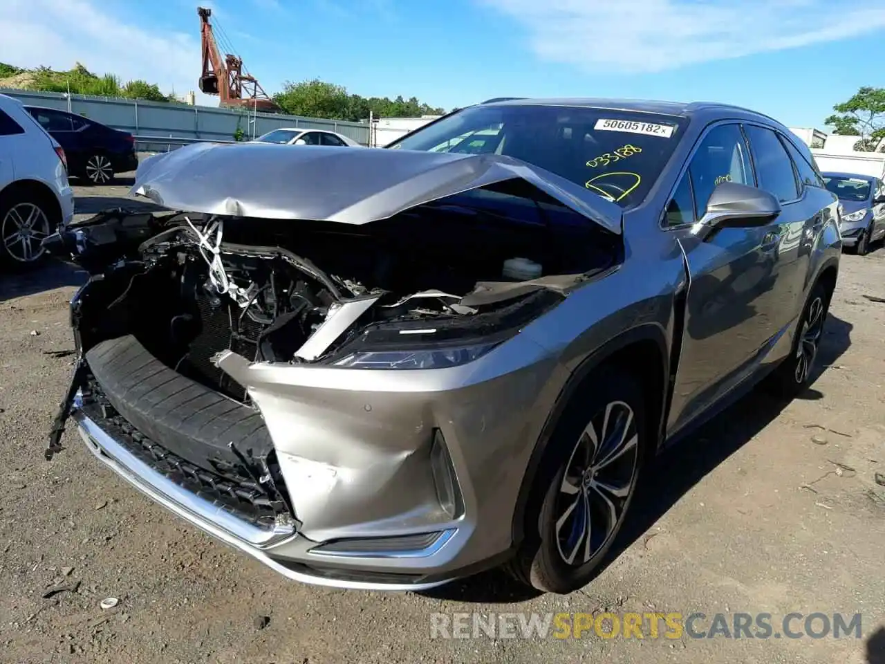 2 Photograph of a damaged car JTJHZKFA4M2033188 LEXUS RX350 2021