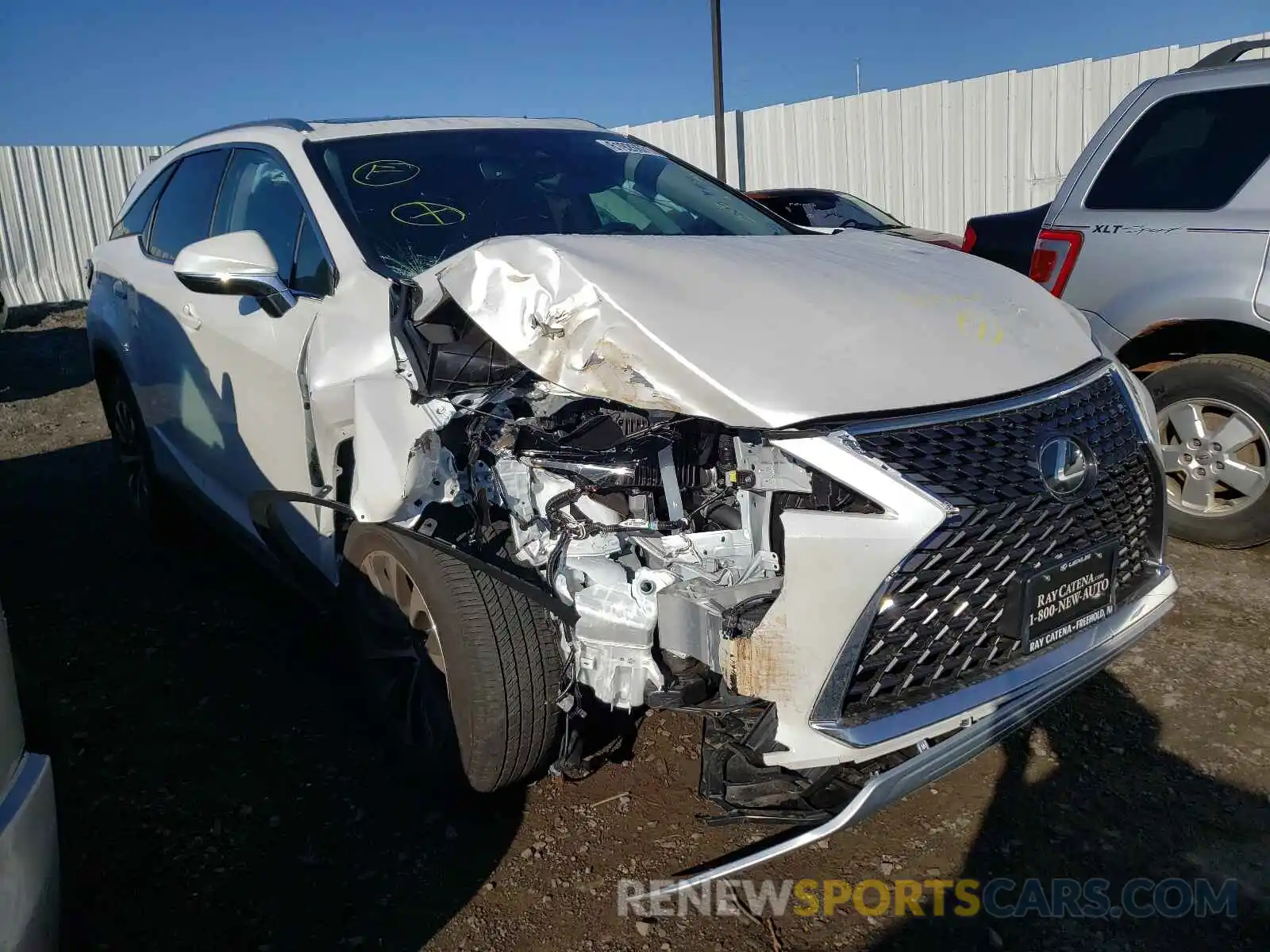 7 Photograph of a damaged car JTJHZKFA5M2034267 LEXUS RX350 2021