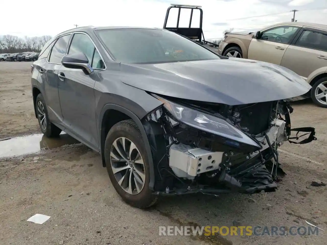 1 Photograph of a damaged car JTJHZKFA6M2030731 LEXUS RX350 2021