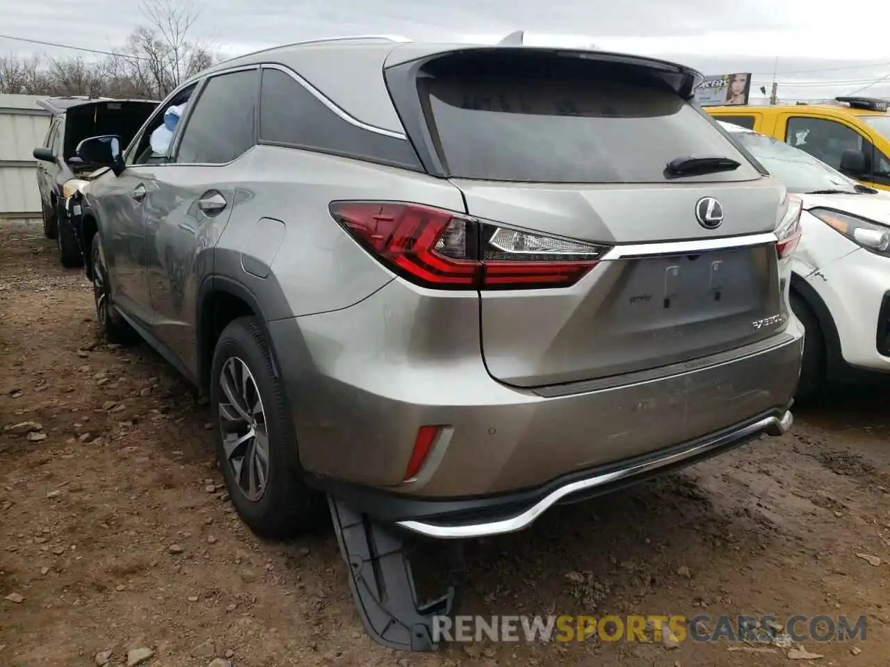 3 Фотография поврежденного автомобиля JTJHZKFA9M2033879 LEXUS RX350 2021