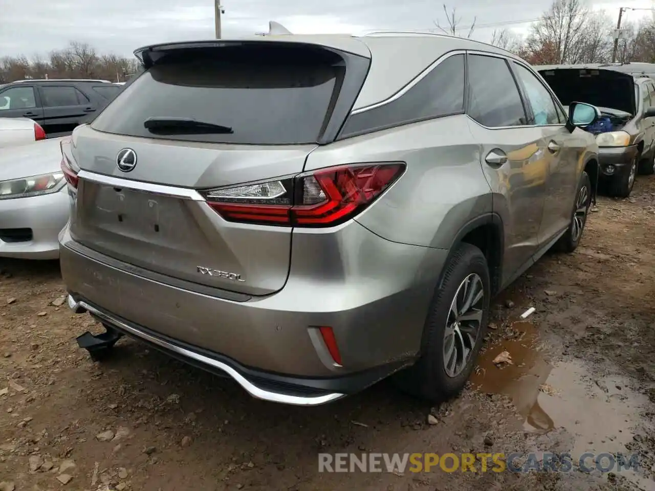 4 Фотография поврежденного автомобиля JTJHZKFA9M2033879 LEXUS RX350 2021