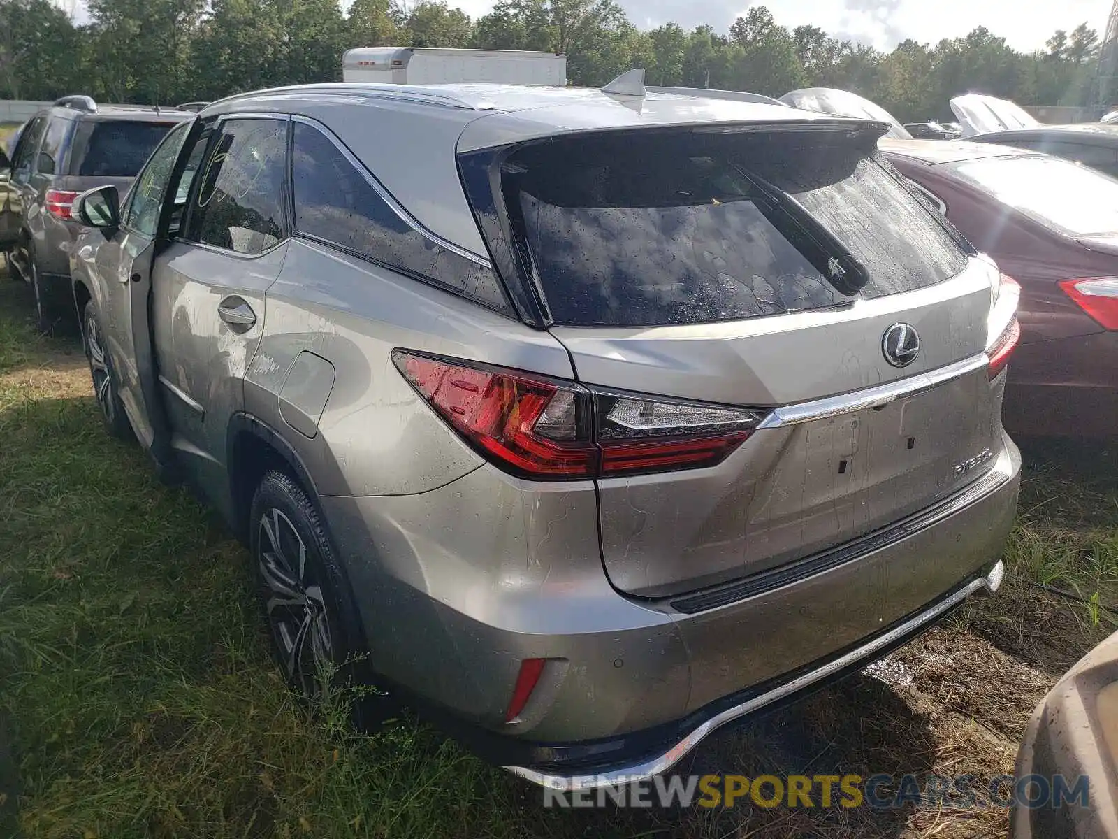 3 Photograph of a damaged car JTJHZKFAXM2028013 LEXUS RX350 2021