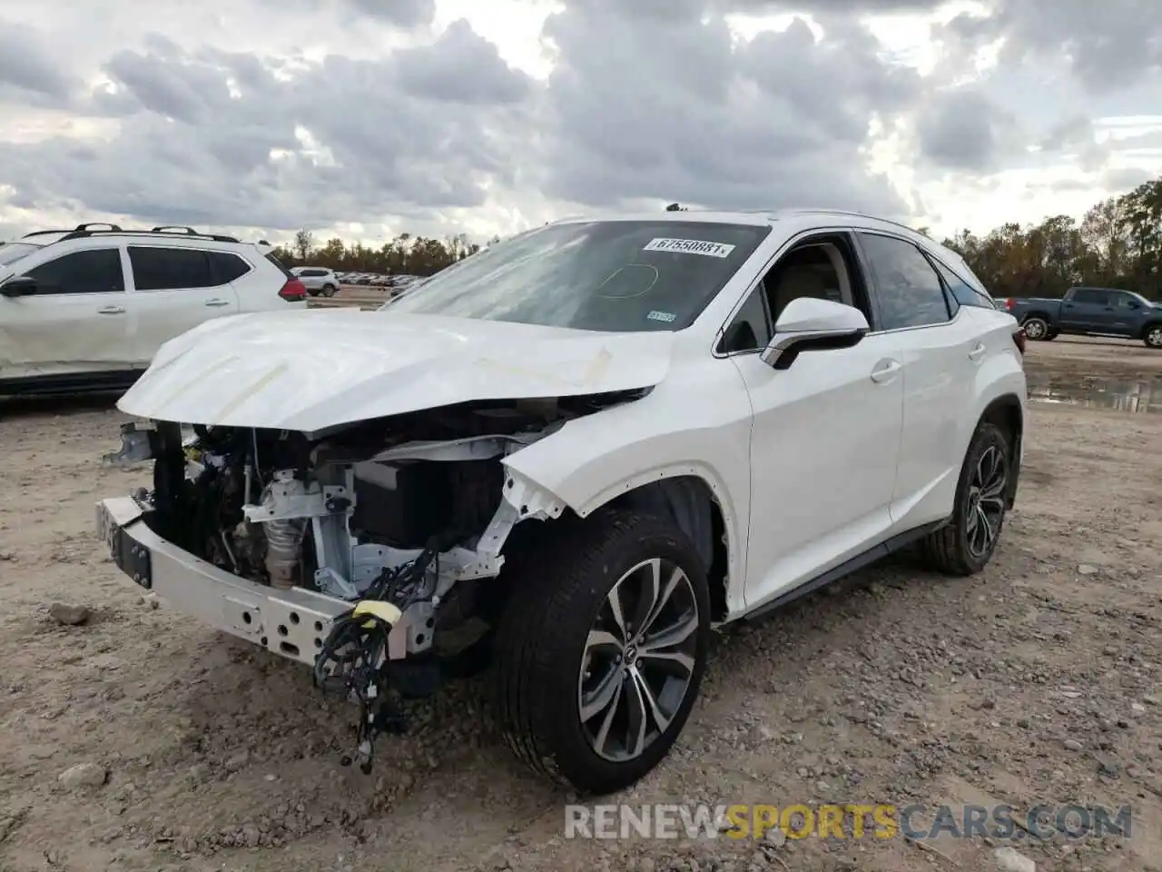 2 Photograph of a damaged car JTJHZMDA0M2051346 LEXUS RX350 2021