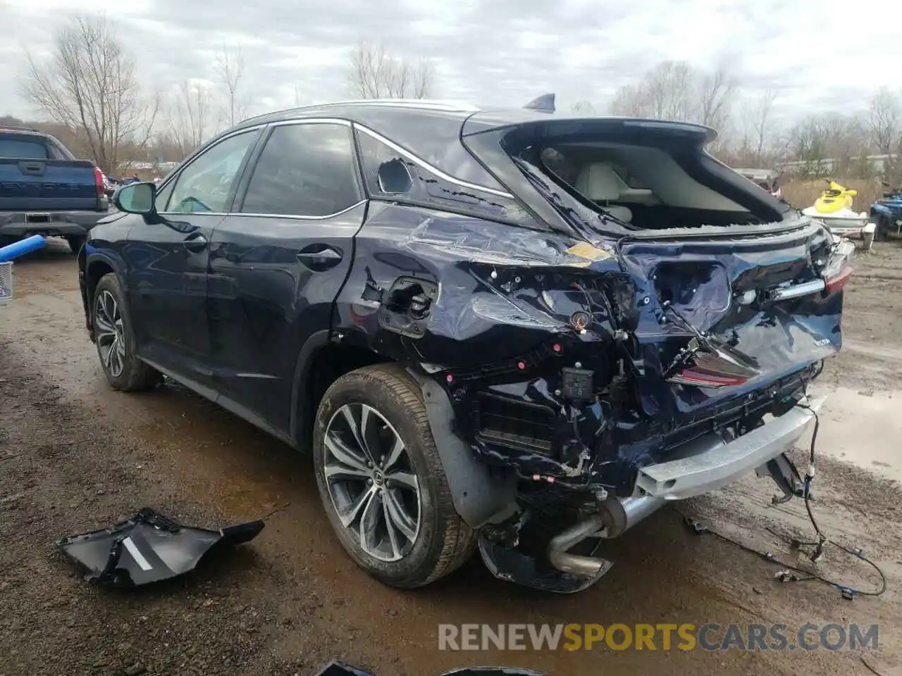 3 Photograph of a damaged car JTJHZMDA0M2052254 LEXUS RX350 2021