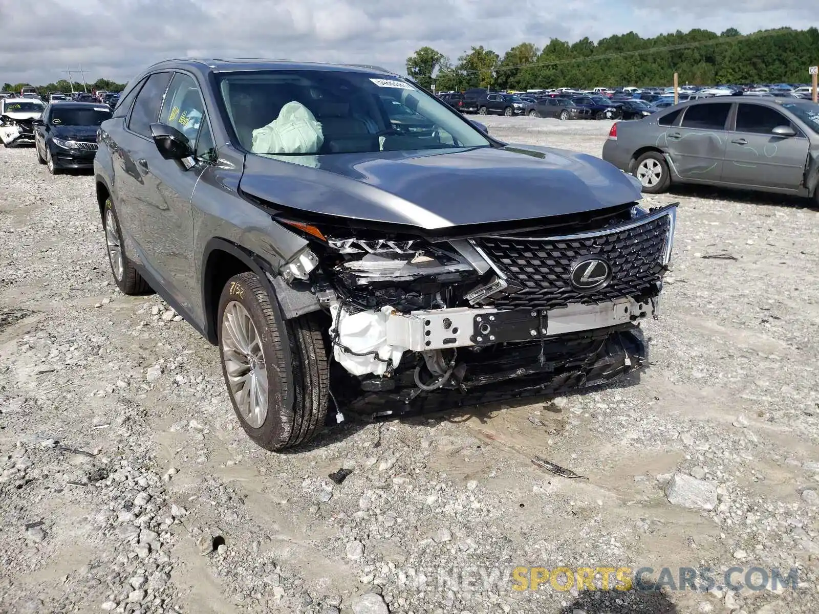 9 Photograph of a damaged car JTJJZKEA0M2020523 LEXUS RX350 2021