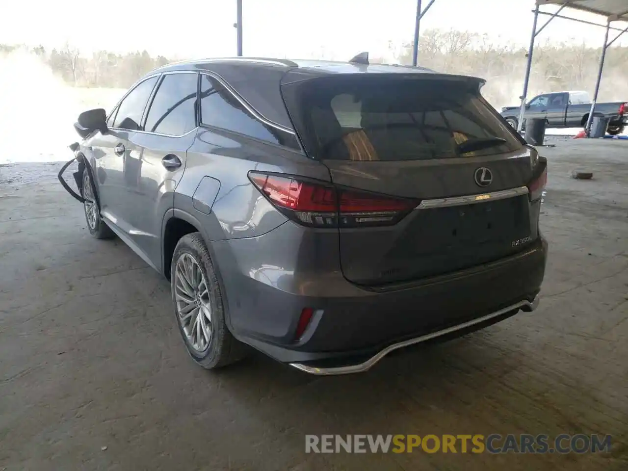 3 Фотография поврежденного автомобиля JTJJZKEA9M2019435 LEXUS RX350 2021