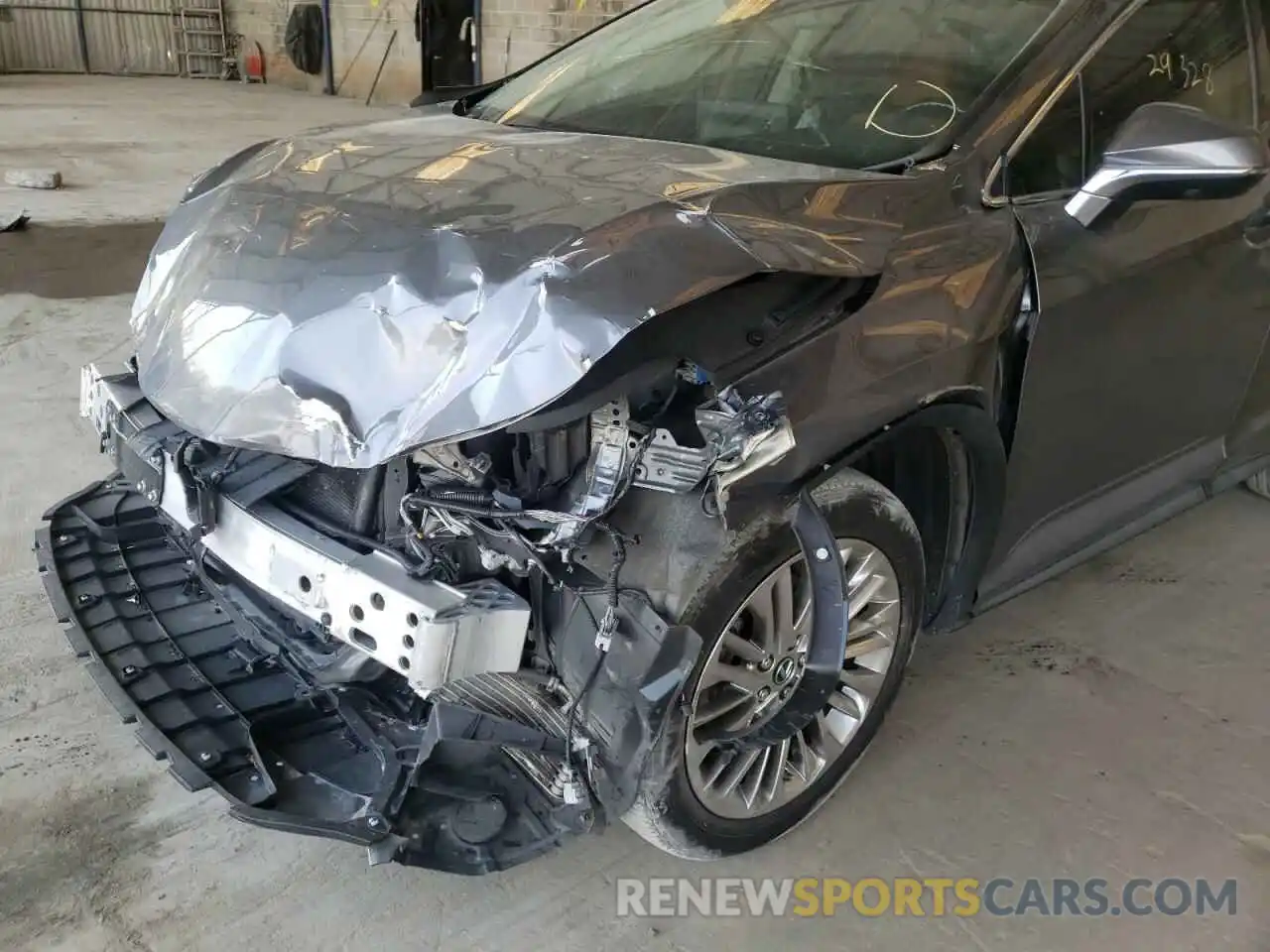 9 Photograph of a damaged car JTJJZKEA9M2019435 LEXUS RX350 2021