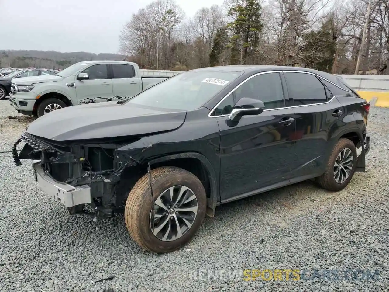 1 Photograph of a damaged car 2T2AZMAA8NC237241 LEXUS RX350 2022