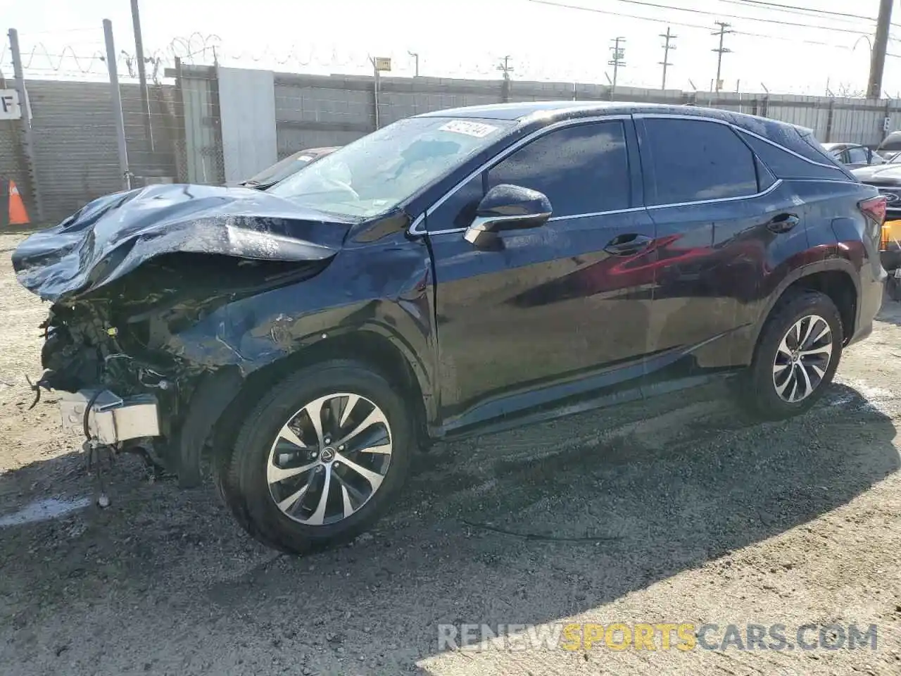 1 Photograph of a damaged car 2T2AZMAA9NC249897 LEXUS RX350 2022