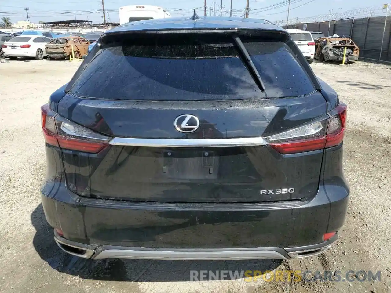 6 Фотография поврежденного автомобиля 2T2AZMAA9NC249897 LEXUS RX350 2022