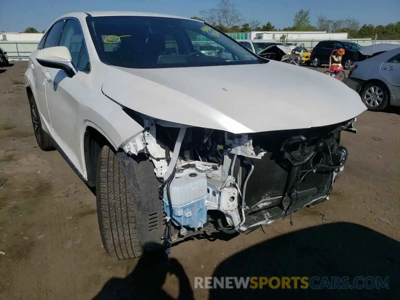 1 Photograph of a damaged car 2T2AZMDA8NC327761 LEXUS RX350 2022