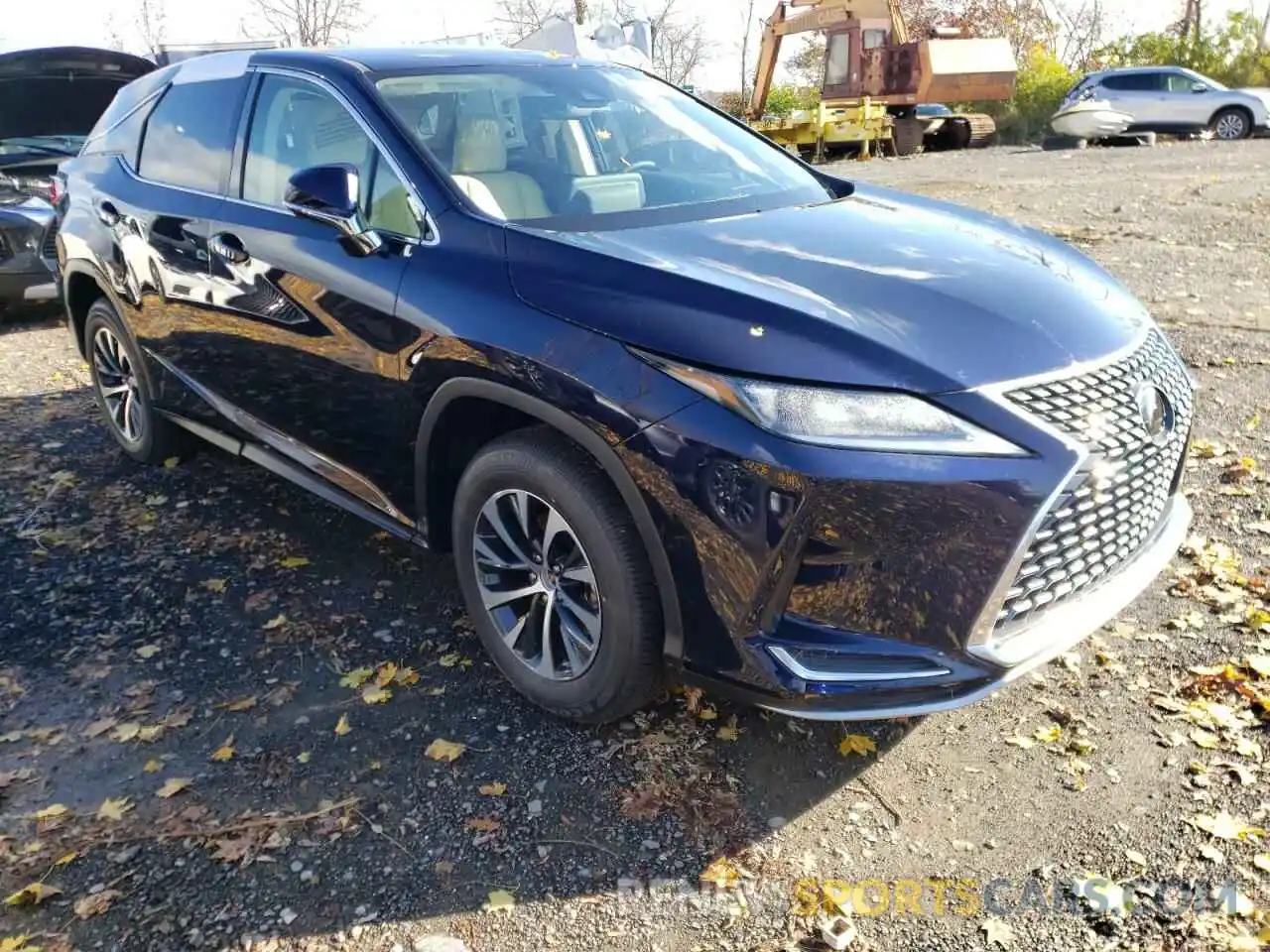 1 Photograph of a damaged car 2T2AZMDA9NC308894 LEXUS RX350 2022