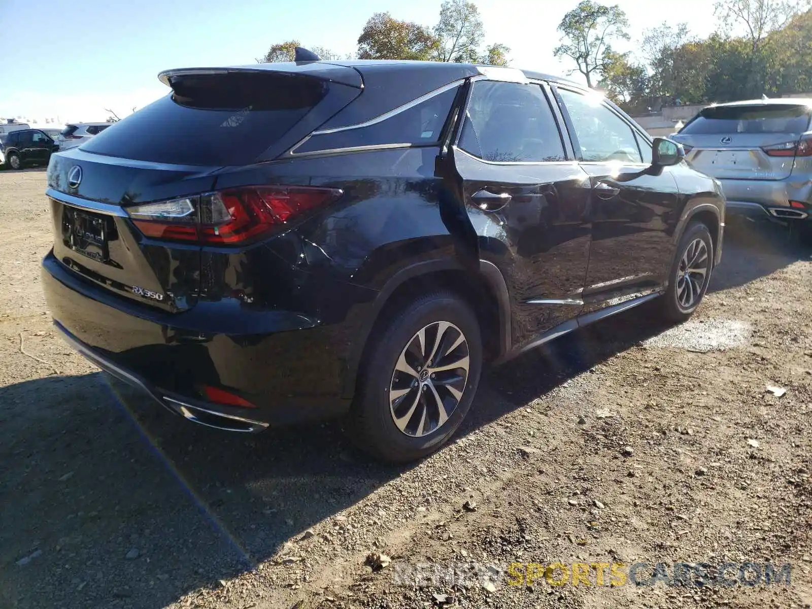 4 Фотография поврежденного автомобиля 2T2AZMDA9NC309088 LEXUS RX350 2022