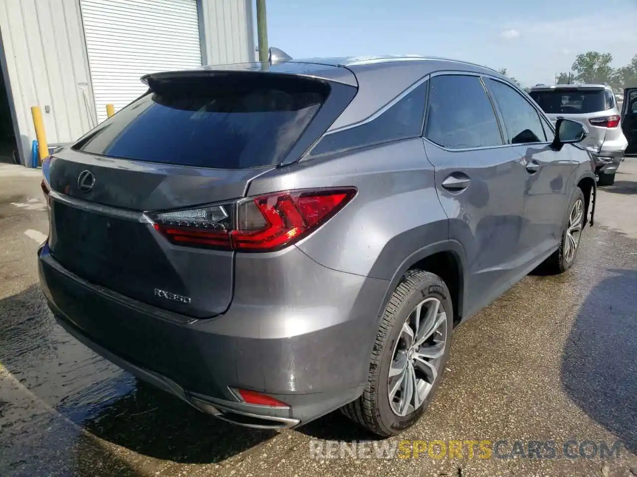 4 Photograph of a damaged car 2T2HZMAA0NC231254 LEXUS RX350 2022