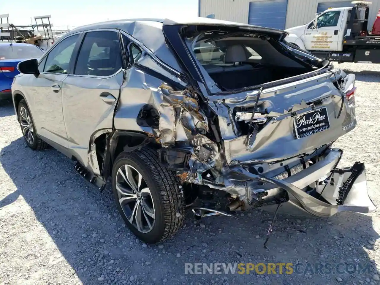 3 Photograph of a damaged car 2T2HZMAA0NC237202 LEXUS RX350 2022