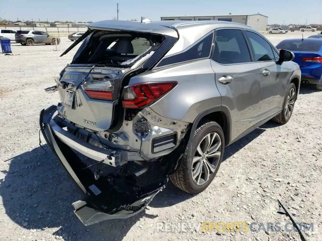 4 Photograph of a damaged car 2T2HZMAA0NC237202 LEXUS RX350 2022