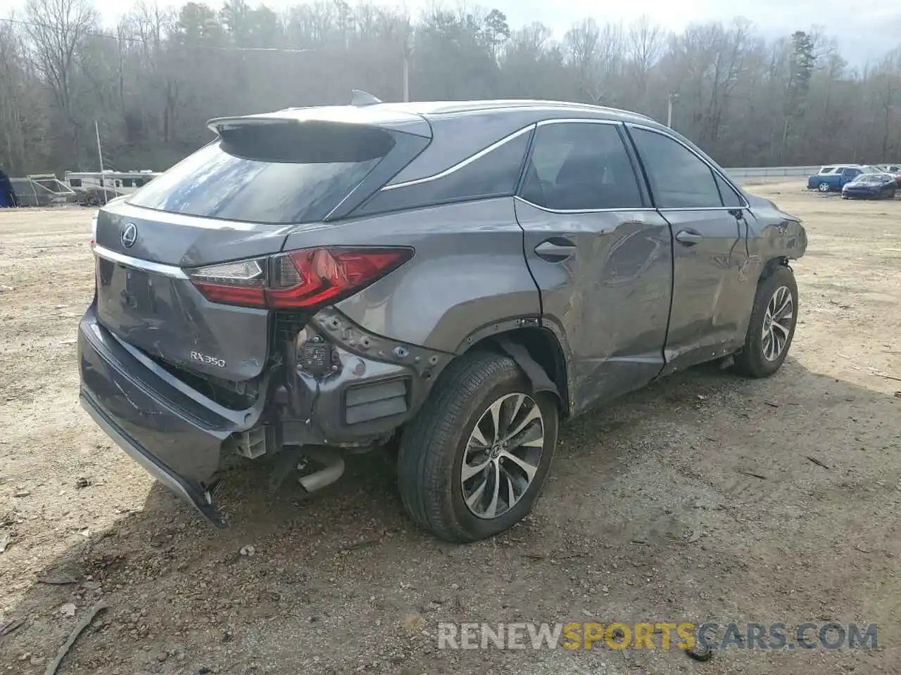 3 Photograph of a damaged car 2T2HZMAA1NC219615 LEXUS RX350 2022