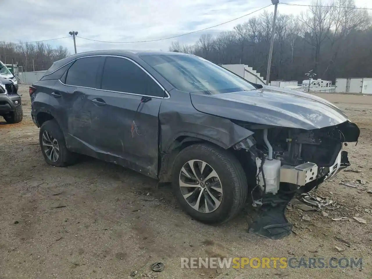 4 Photograph of a damaged car 2T2HZMAA1NC219615 LEXUS RX350 2022