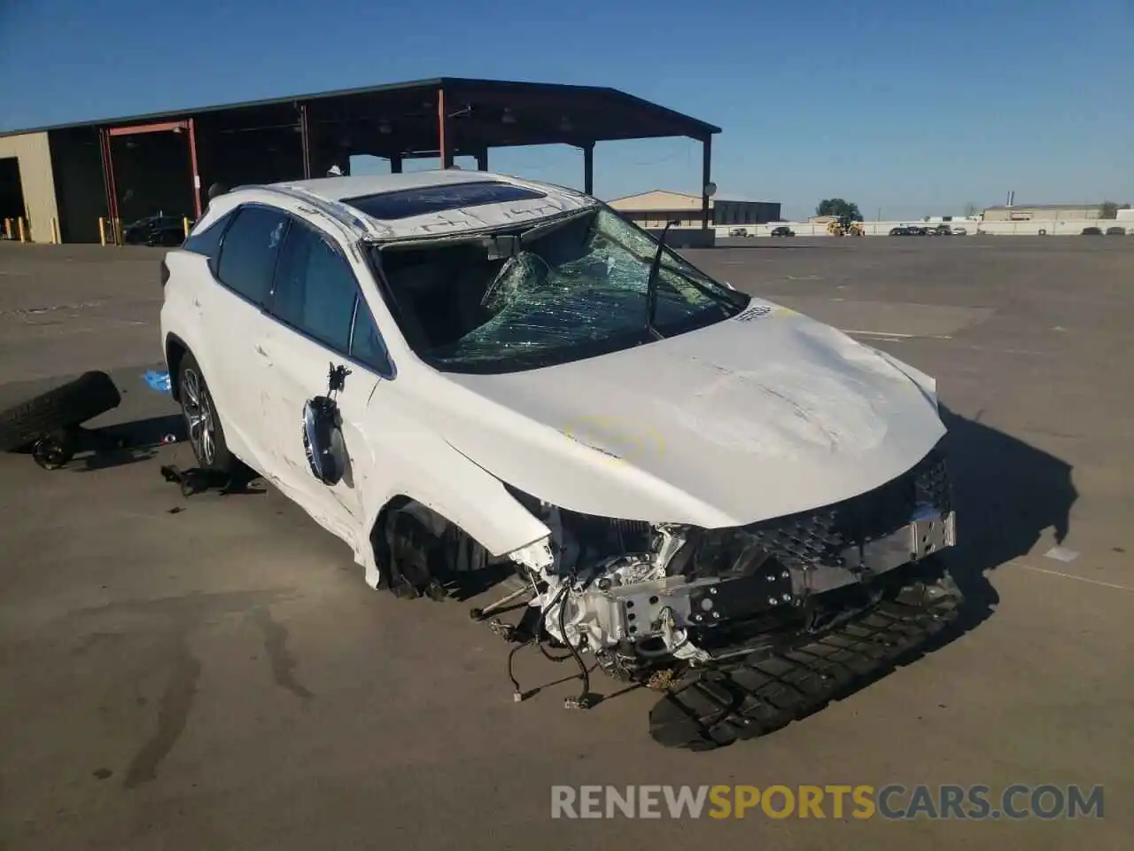 1 Photograph of a damaged car 2T2HZMAA1NC230405 LEXUS RX350 2022