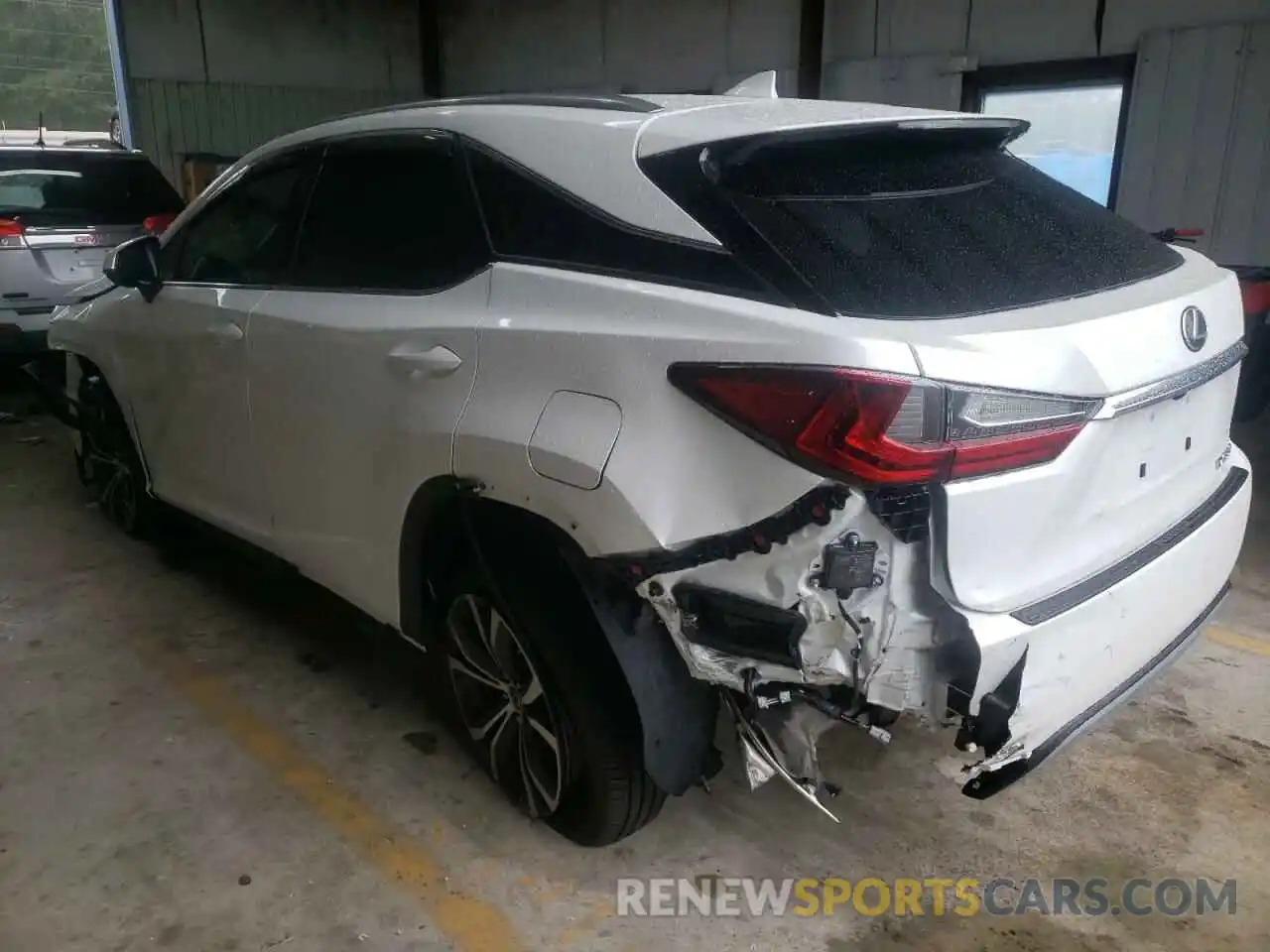 3 Photograph of a damaged car 2T2HZMAA1NC242327 LEXUS RX350 2022