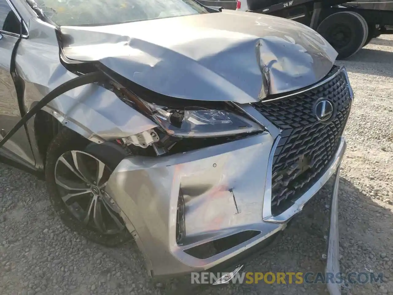 9 Photograph of a damaged car 2T2HZMAA3NC232429 LEXUS RX350 2022