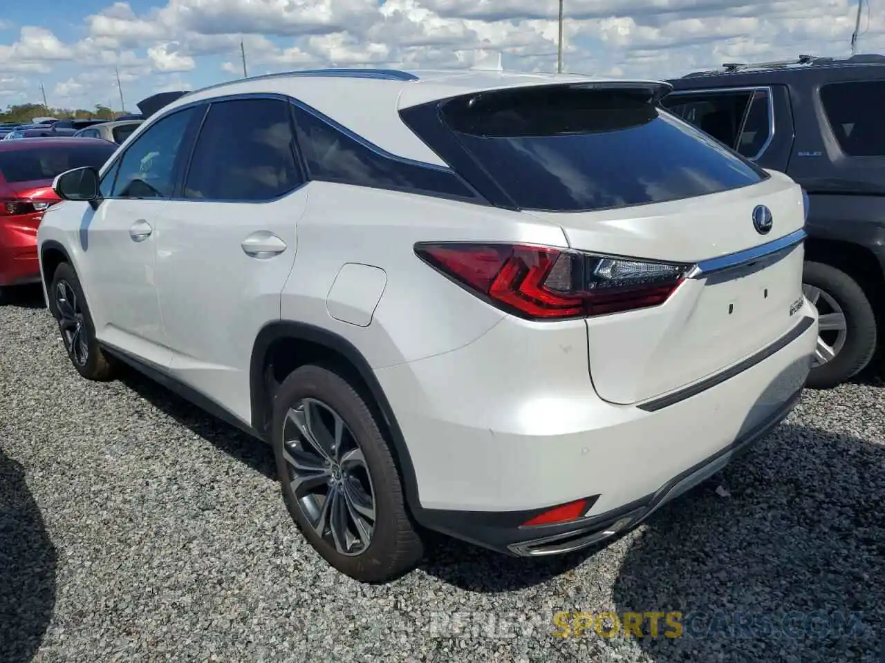 3 Photograph of a damaged car 2T2HZMAA3NC242992 LEXUS RX350 2022