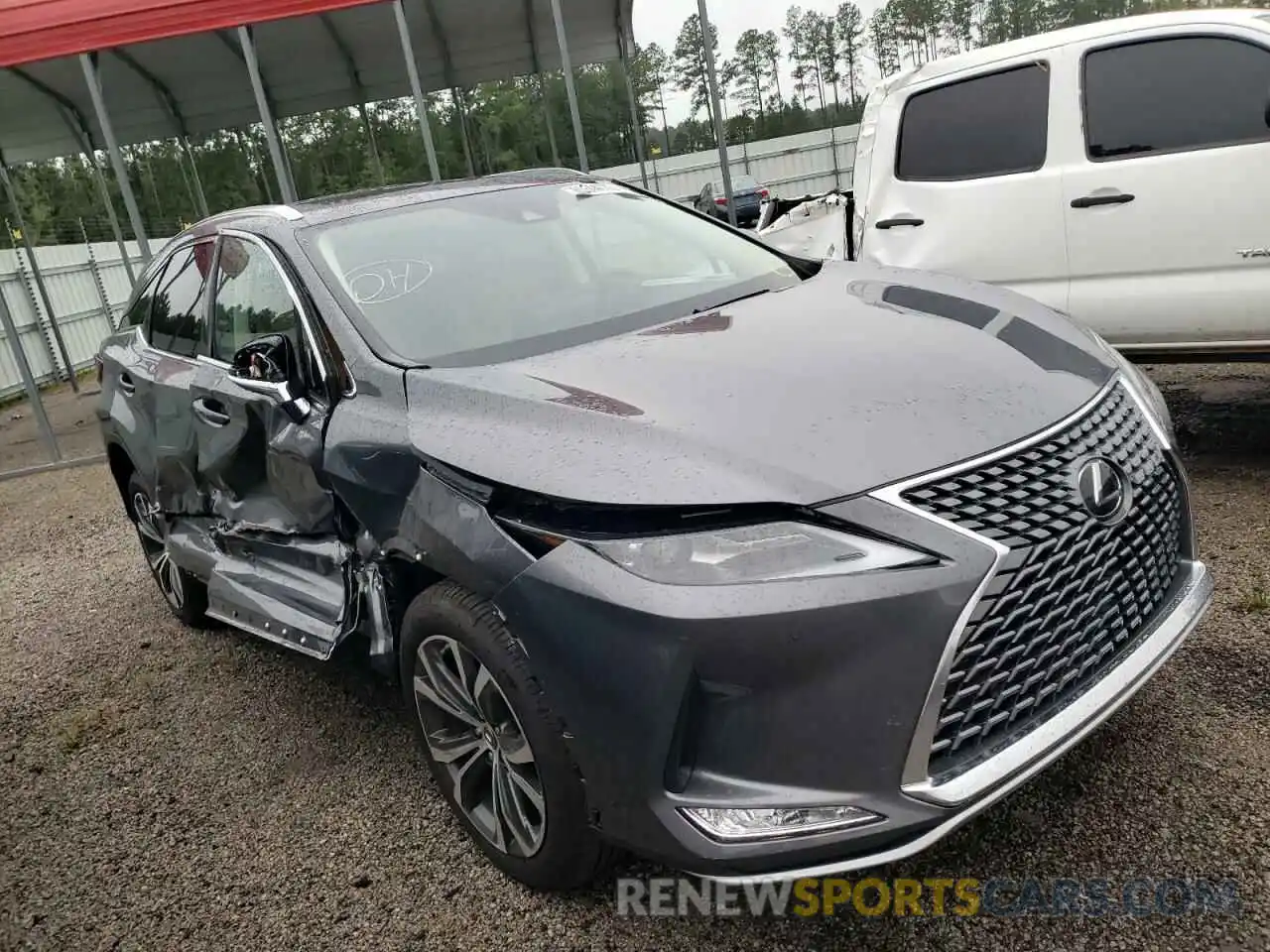 1 Фотография поврежденного автомобиля 2T2HZMAA4NC230379 LEXUS RX350 2022