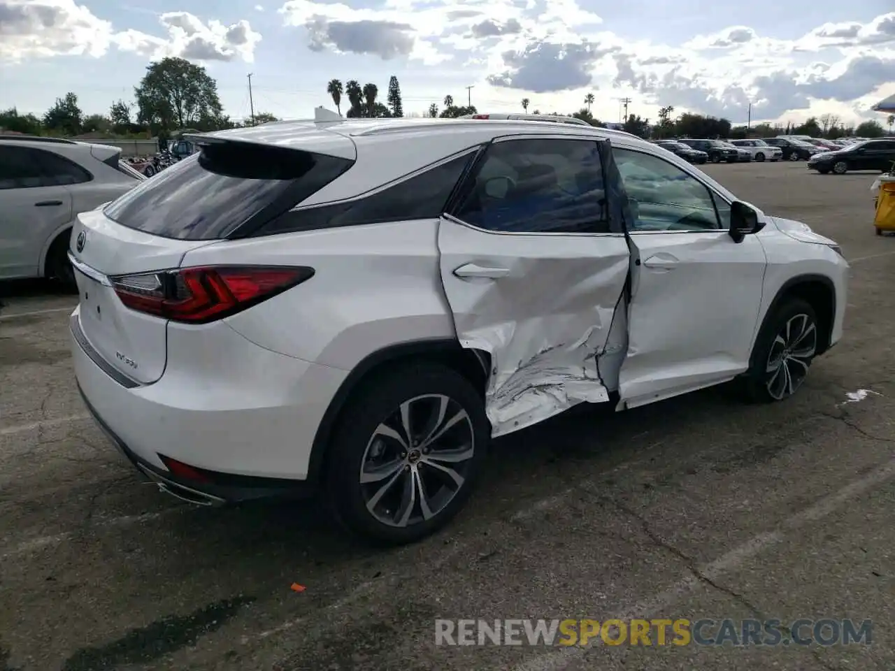 3 Photograph of a damaged car 2T2HZMAA4NC248378 LEXUS RX350 2022