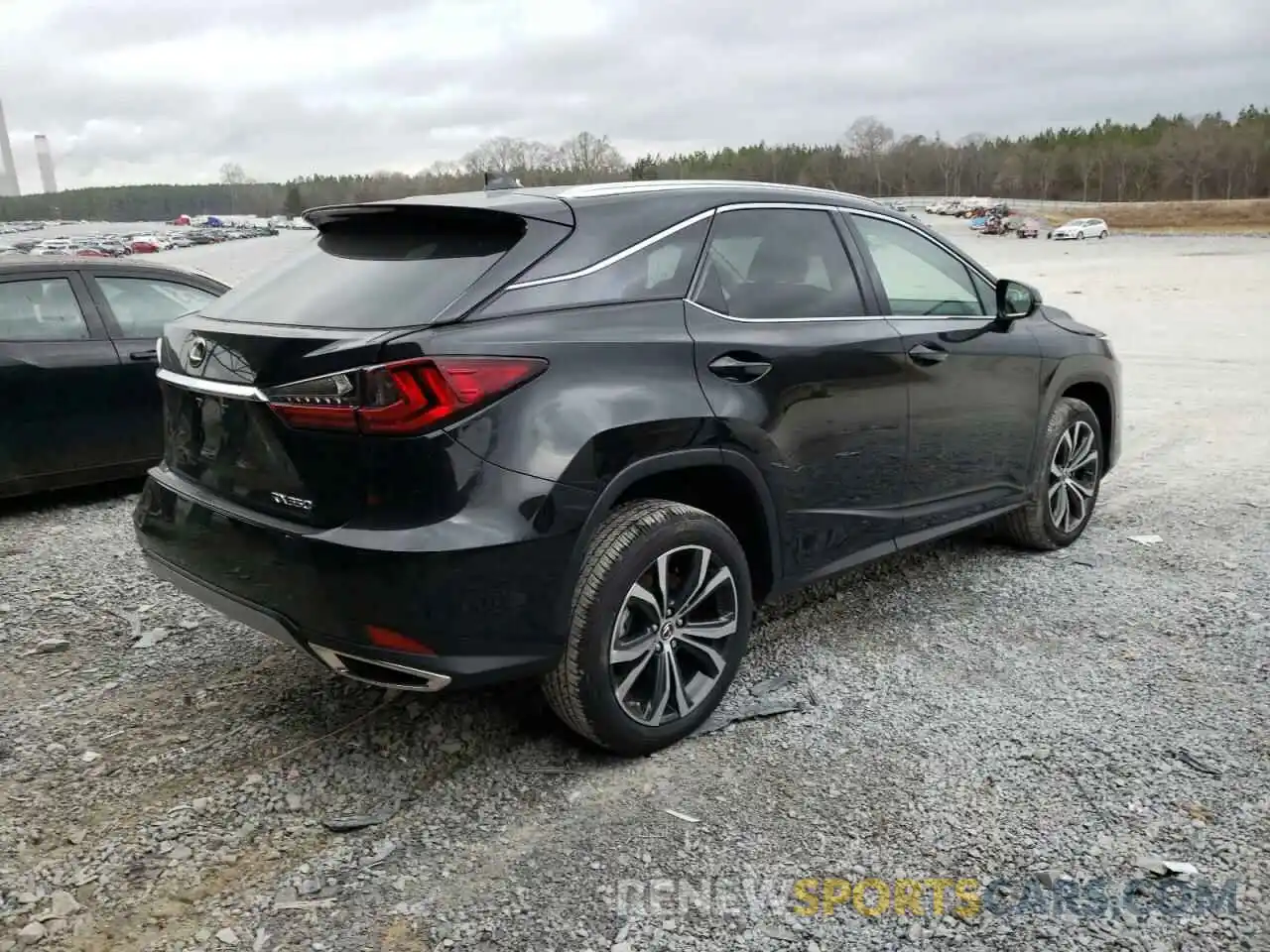 4 Photograph of a damaged car 2T2HZMAA5NC227121 LEXUS RX350 2022