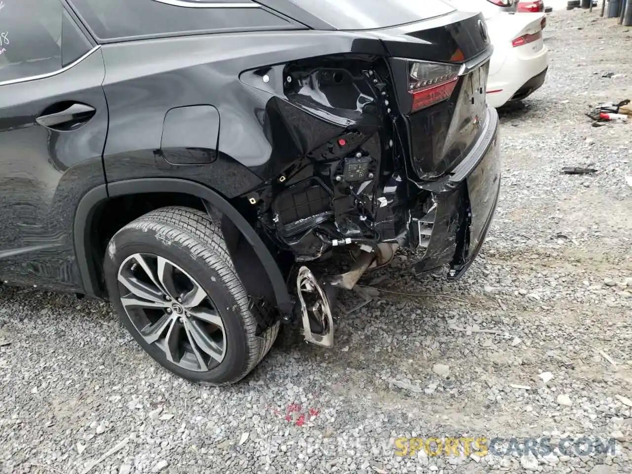 9 Photograph of a damaged car 2T2HZMAA5NC227121 LEXUS RX350 2022