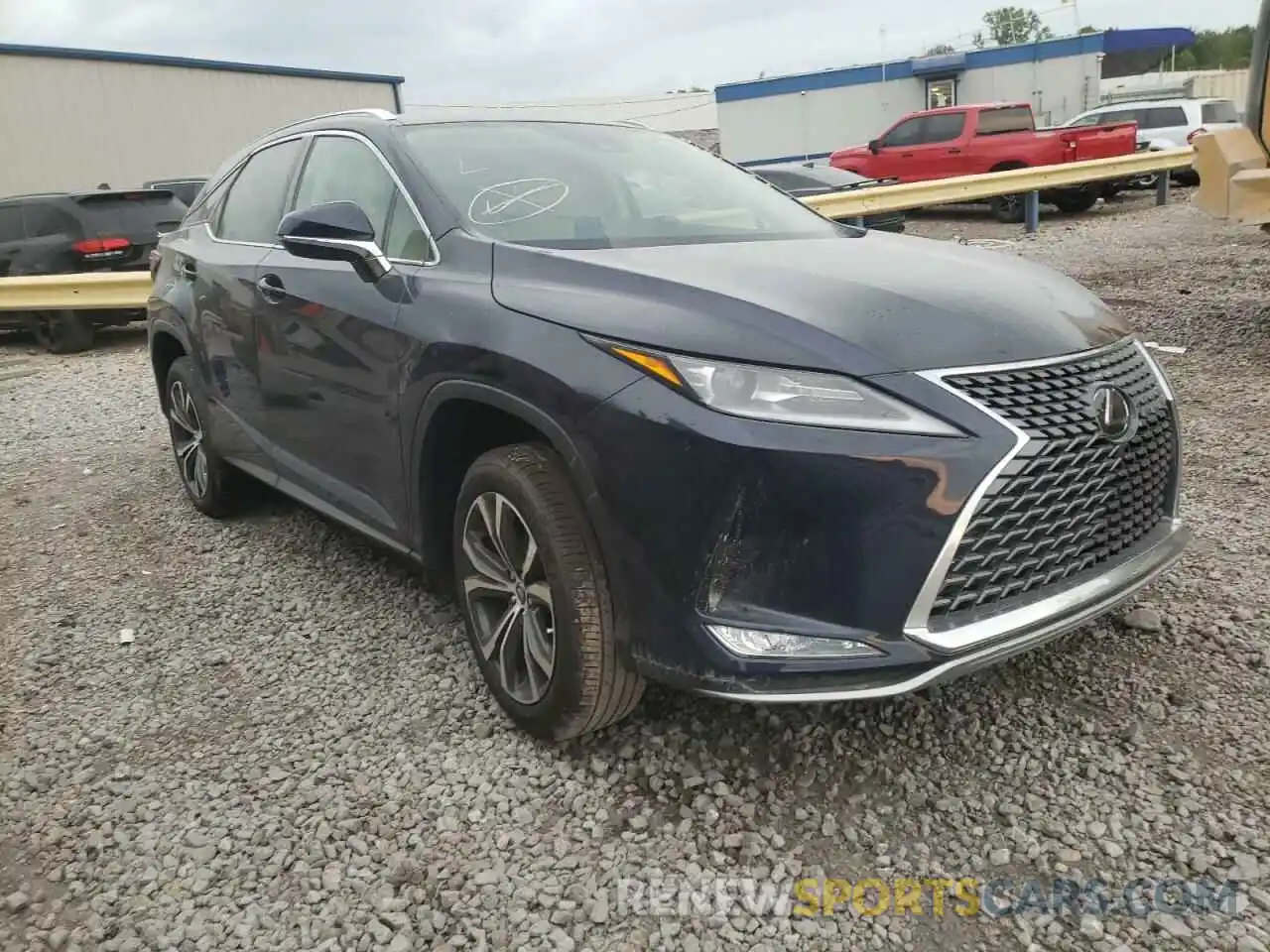 1 Photograph of a damaged car 2T2HZMAA5NC235008 LEXUS RX350 2022