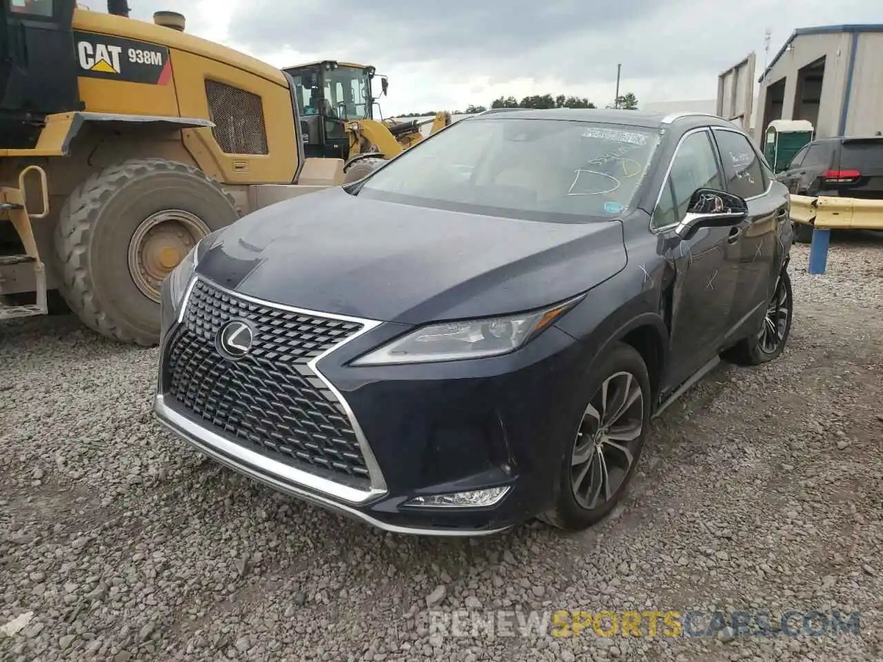 2 Photograph of a damaged car 2T2HZMAA5NC235008 LEXUS RX350 2022