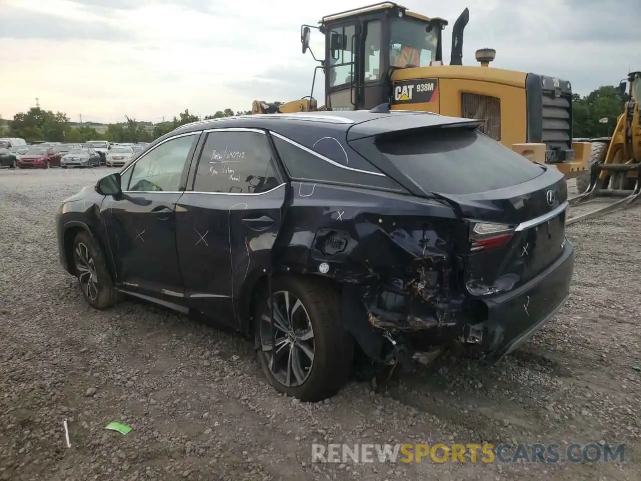 3 Photograph of a damaged car 2T2HZMAA5NC235008 LEXUS RX350 2022