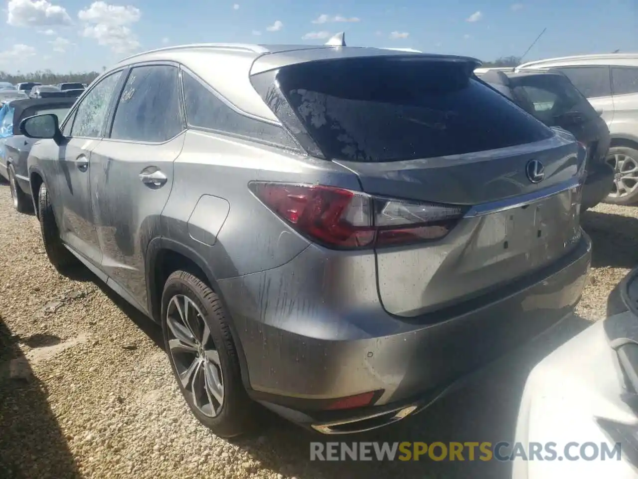 3 Photograph of a damaged car 2T2HZMAA5NC245361 LEXUS RX350 2022