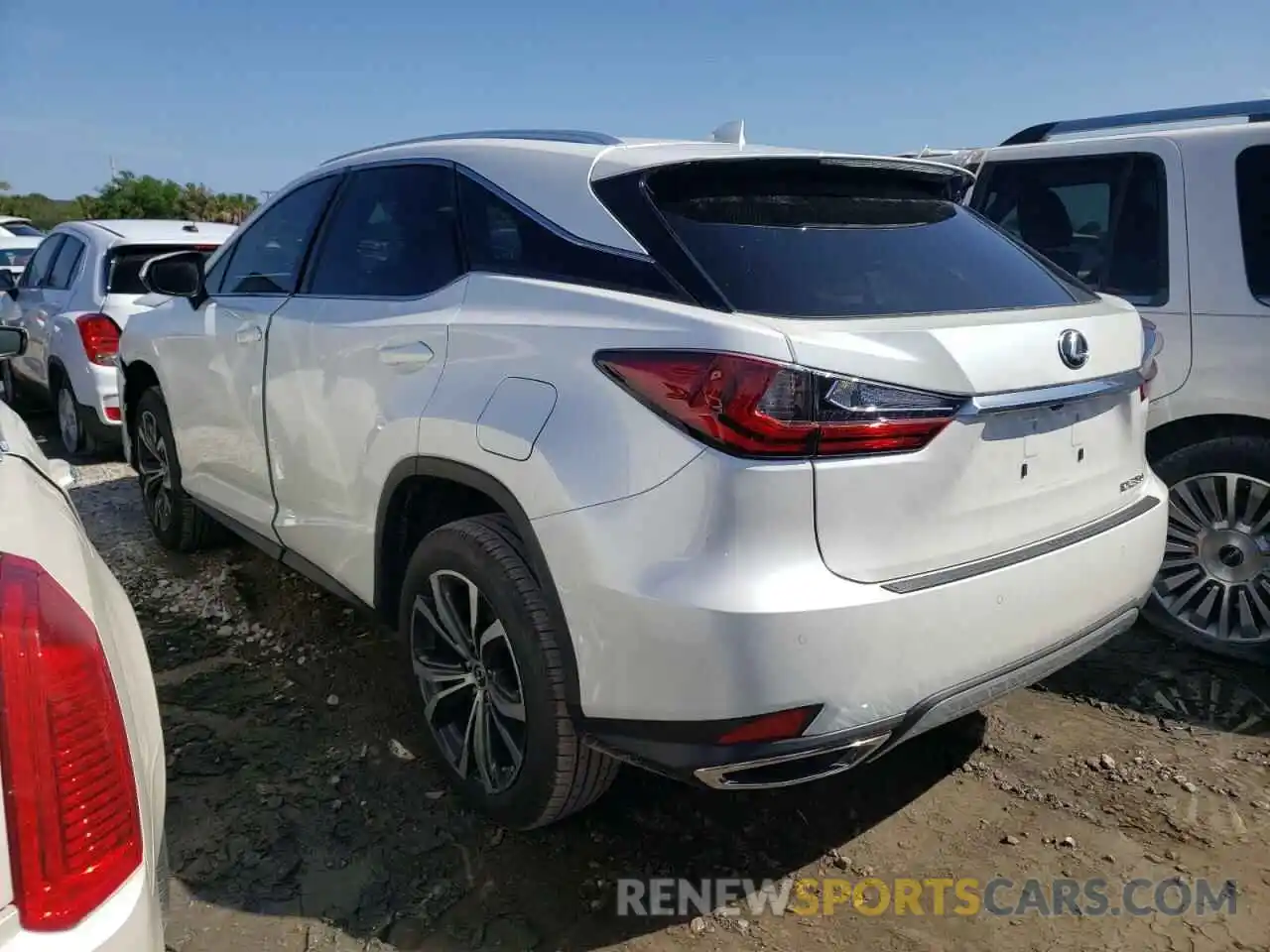 3 Photograph of a damaged car 2T2HZMAA7NC223734 LEXUS RX350 2022