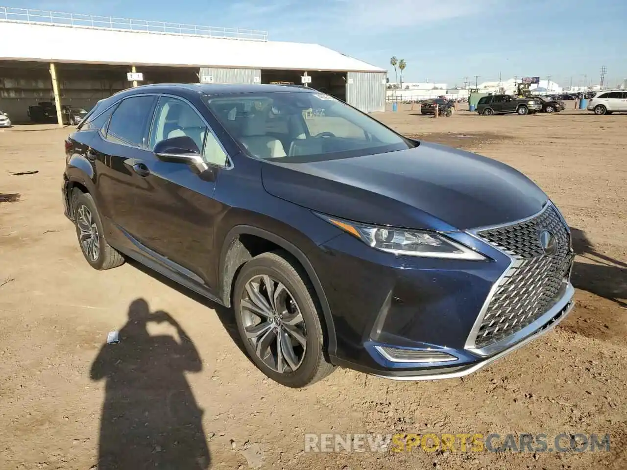 4 Photograph of a damaged car 2T2HZMAA7NC243496 LEXUS RX350 2022